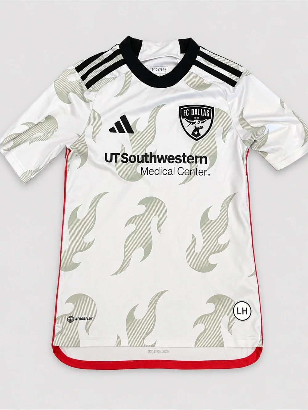 Adidas FC Dallas Youth Soccer Jersey 11-12Y 152 MLS Aeroready